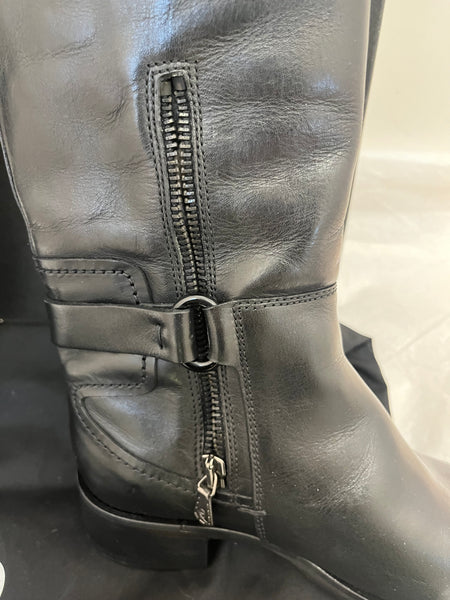 Alexander McQueen Bridal Riding Boots w/Box and Dust Bag 7