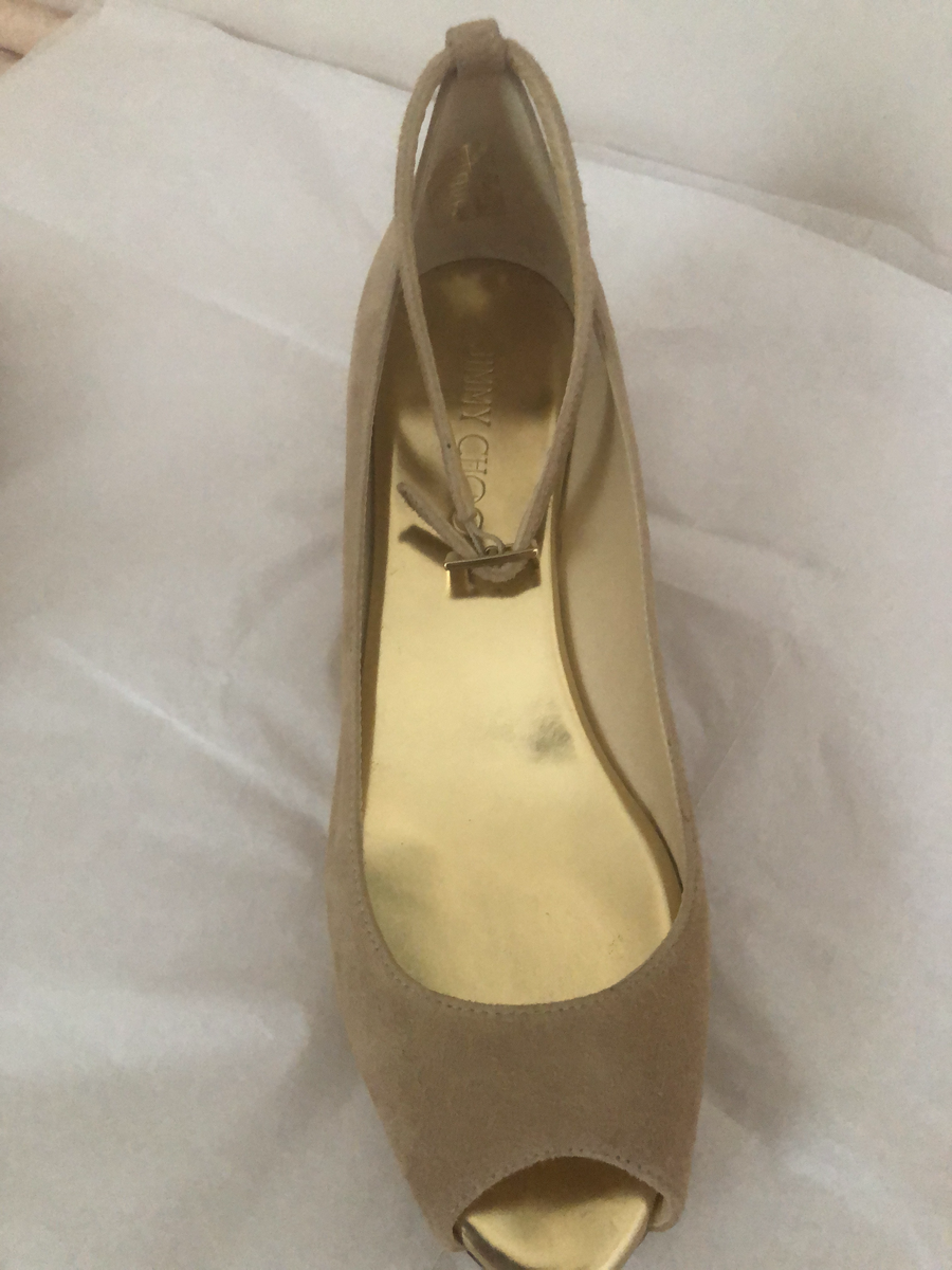 Jimmy choo 2025 open toe heels