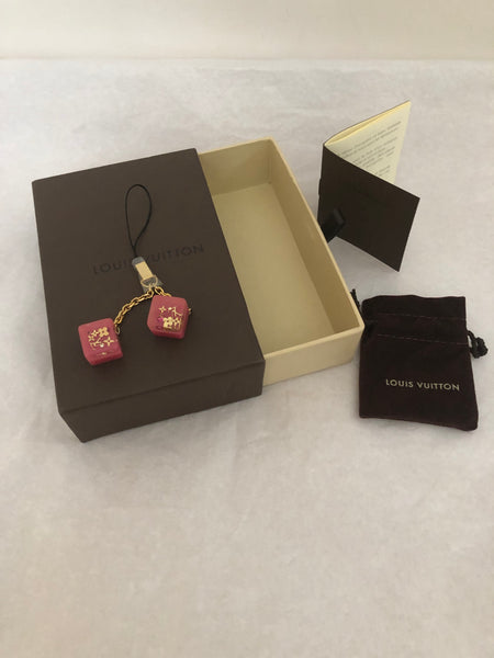 Louis Vuitton Key Ring/Charm Inclusion (Never Used) w/Packaging
