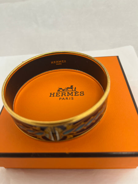 Hermes Vintage Continuous Bangle w/Box