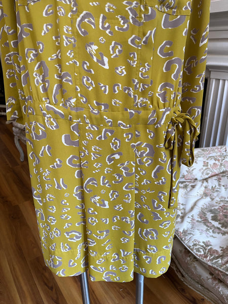 BCBG MaxAzria 1920s Style Silk Shirt Dress Never Worn (S)