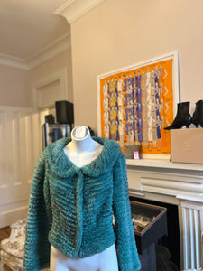 Philosophy Alberta di Ferretti Fur Knit Jacket (42 Itl)