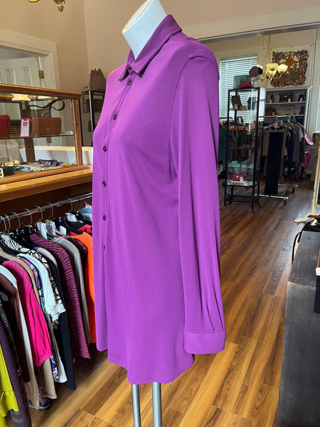 Jean Paul Gaultier Femme Purple Tunic 42 Itl