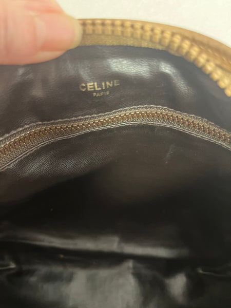 Celine 1990s Macadam Clutch