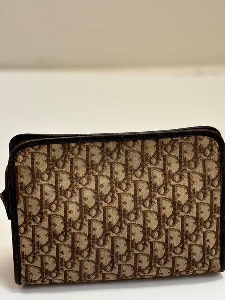 Christian Dior Trotter Pattern Clutch