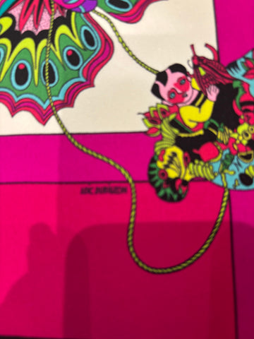 Hermes "Soies Volantes" Silk Scarf 35"x35"