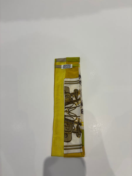 HERMES Bride de Gala Silk Headband and Pouch