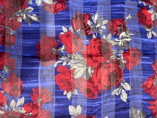Yves Saint Laurent New Old Stock Mousseline Silk Scarf w/COA and Packaging