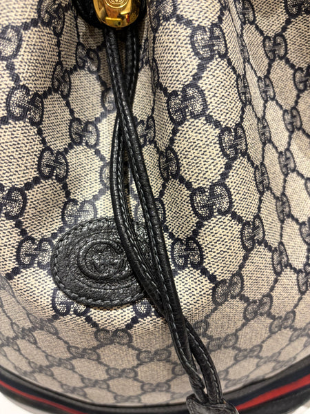 Gucci Supreme Monogram Bucket Bag