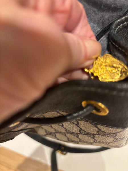 Gucci Supreme Monogram Bucket Bag