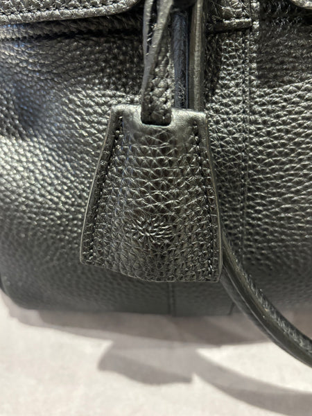 Mulberry Bayswater Black Textured Leather Tote