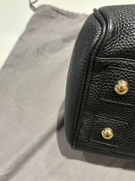 Mulberry Bayswater Black Textured Leather Tote