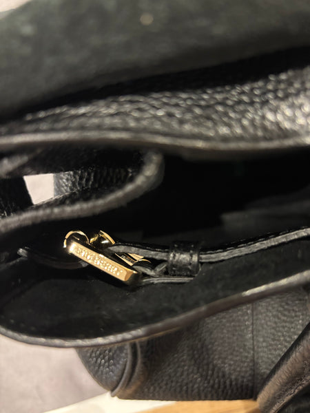 Mulberry Bayswater Black Textured Leather Tote