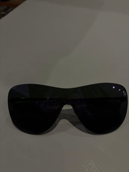 Chanel Shield Runway Sunglasses Model 71158 L2447 3N