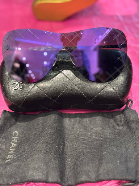 Chanel Shield Runway Sunglasses Model 71158 L2447 3N