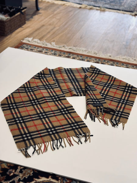 Burberry Vintage Cashmere Scarf