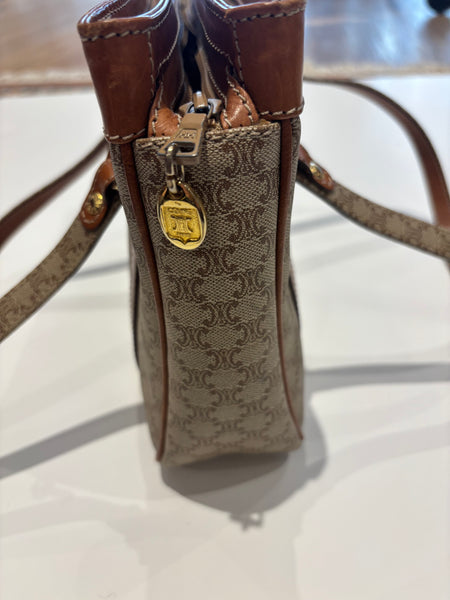 Celine Vintage Macadam Tote Bag