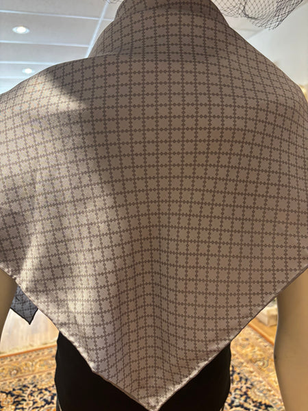 Gucci 26"x26" Promotional Silk Scarf