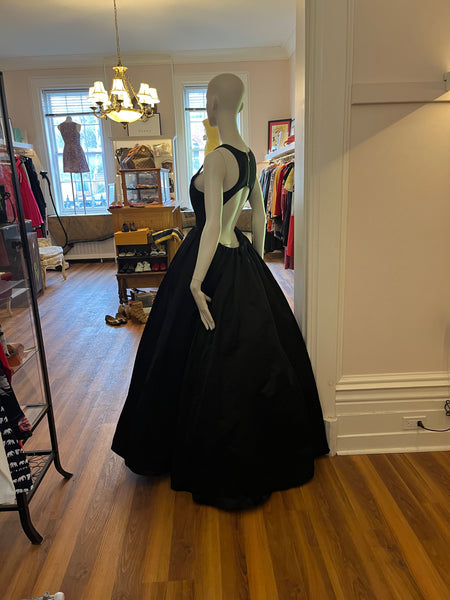 2019 Brandon Maxwell Satin Gown as Worn by Lady Gaga 4-6
