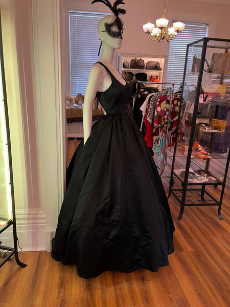 2019 Brandon Maxwell Satin Gown as Worn by Lady Gaga 4-6