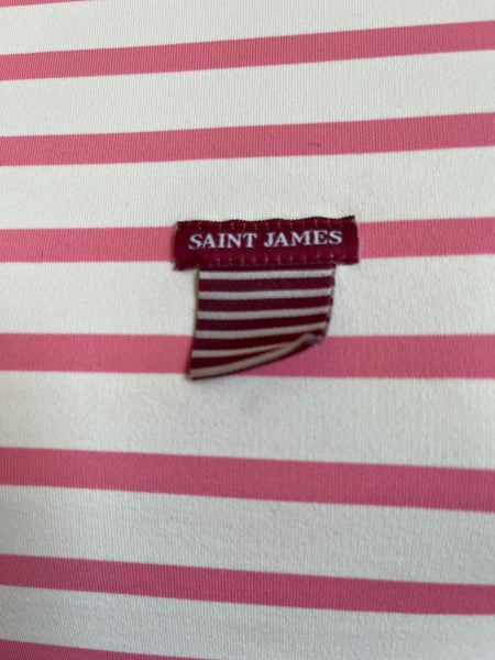 Pink Tartan Skirt (S) NWT w/Saint James France T-Shirt