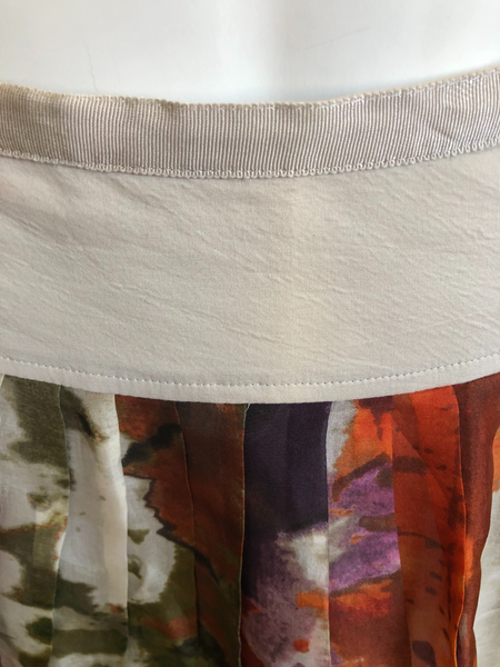 Edme & Esyllte NWT Silk Printed Skirt (S)