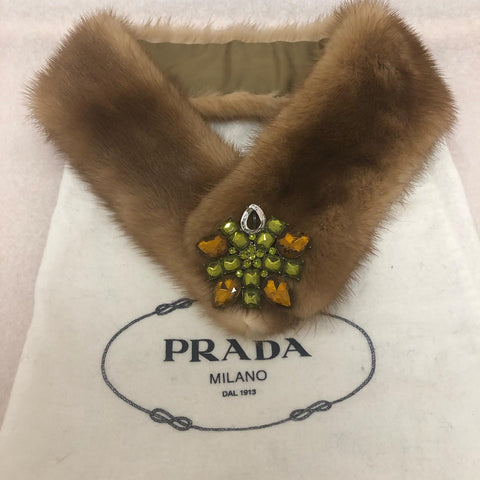 Prada Fur Collar with dust bag