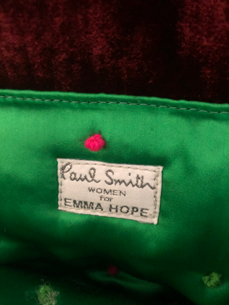 Paul Smith for Emma Hope Velvet Handbag