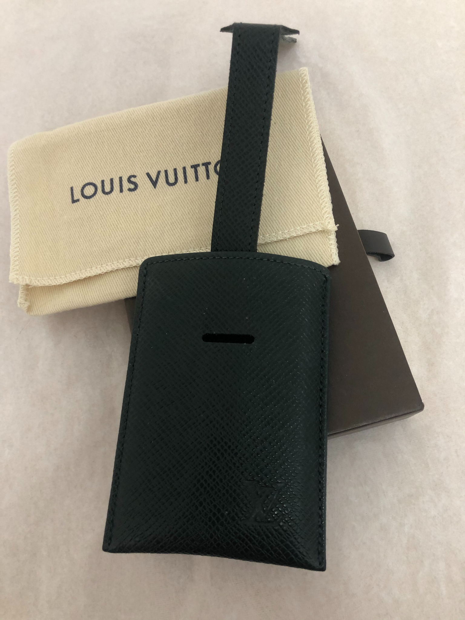 Shop Louis Vuitton TAIGA Louis Vuitton BOX POUCH BAG CHARM AND