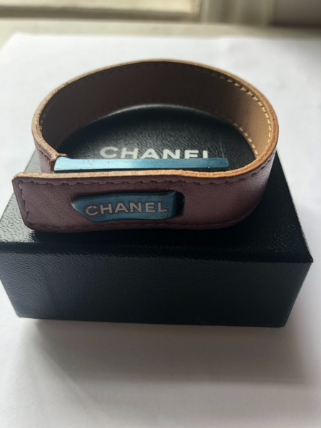 Chanel Mauve/Pink Bracelet w/Box and Certificate