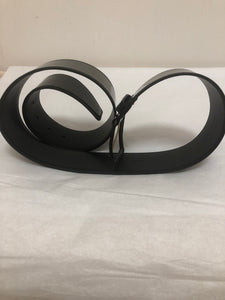 Miu Miu Black Patent Leather Belt 36" As New