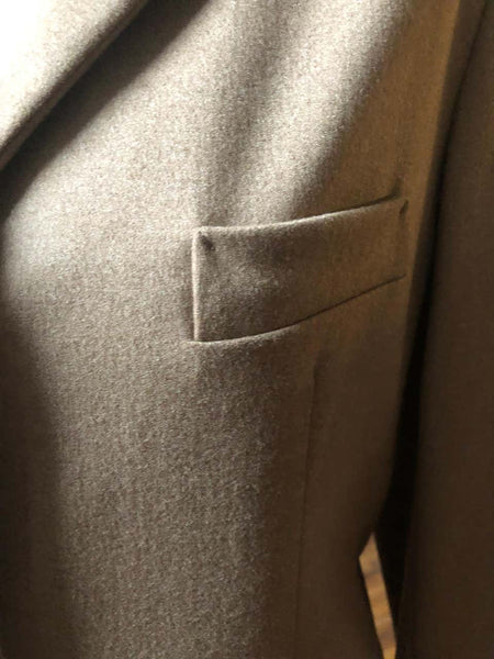 Jil Sander "Tailor Made" 55% Cashmere Warm Taupe Coloured Blazer NWT - 42