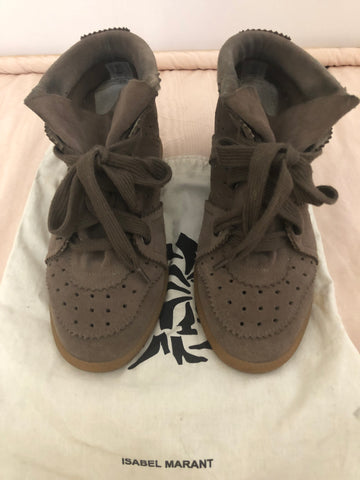 Isabel Marant (Fr) High Top Sneakers - 39 Include Dust Bags