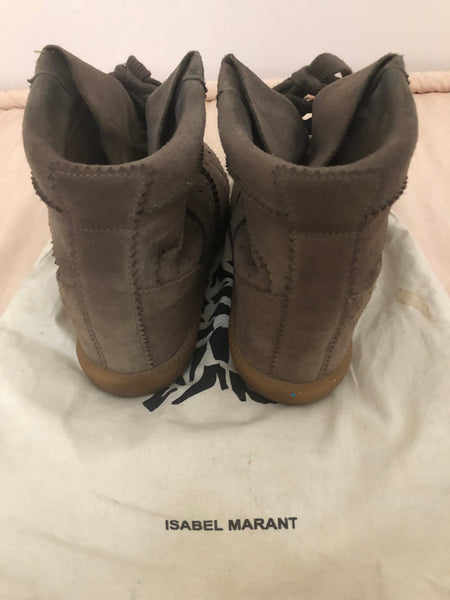 Isabel Marant (Fr) High Top Sneakers - 39 Include Dust Bags