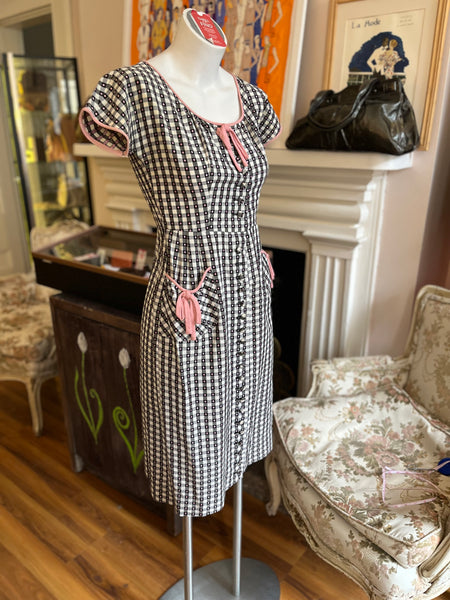 Forman & Gumner 1940s Dress