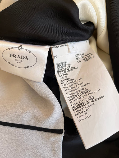 Prada 2015 Drop Waist Dress 44s Itl