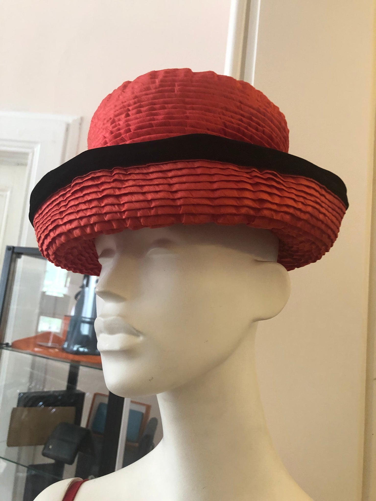 Mr. John Jr Red Straw Hat