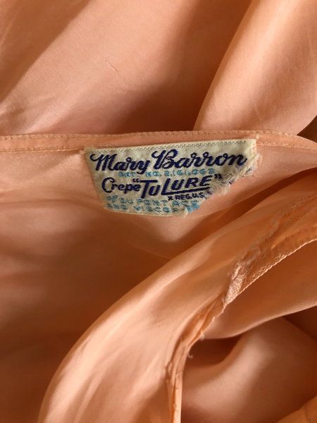 Mary Barron 1940s Night Gown